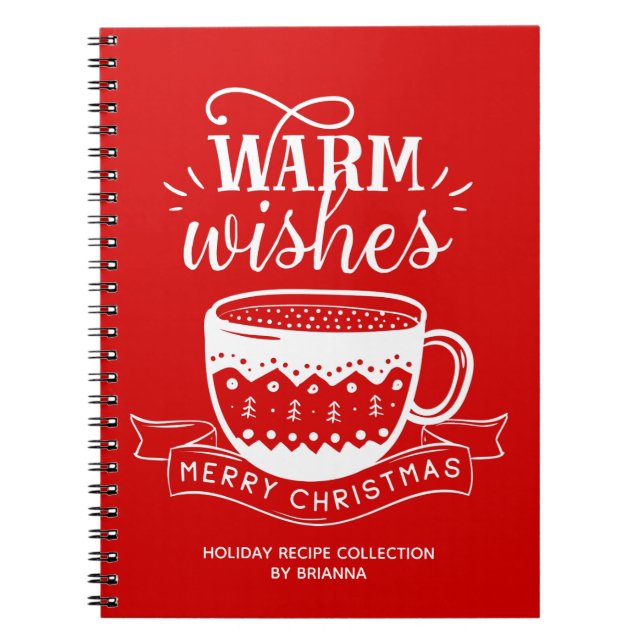 Carnet Chauds Coupe Chaude Café cacao Rouge Blanc Personn (Devant)