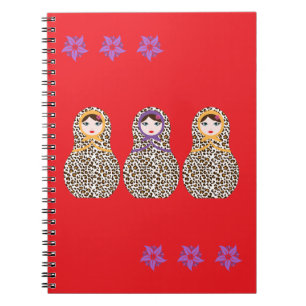 Carnet Cheetah Matryoshka