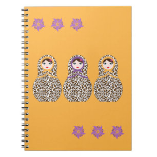 Carnet Cheetah Matryoshka