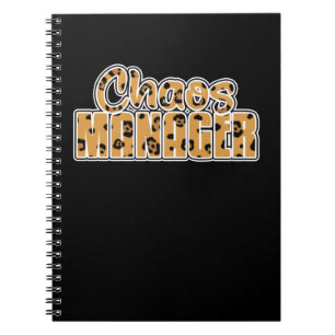 Carnet Chef de bureau principal du bureau du Chaos