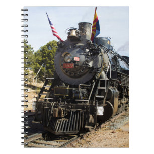 Carnet Chemin de fer du Grand Canyon locomotive à vapeur