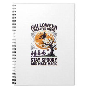 Carnet Chemise créative Halloween Art de Lune Spooky Vint