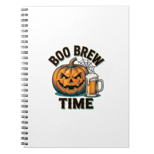 Carnet Chemise de bière Halloween Vintage Pumpkin Party T