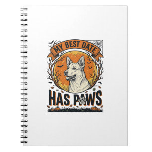 Carnet Chemise de chien Halloween pour parents d'animaux