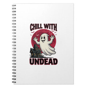 Carnet Chemise de fantôme d'Halloween Design Zombie Haunt
