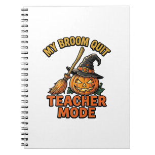 Carnet Chemise de professeur Halloween drôle conception d