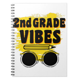 Carnet Chemise de retour à l'école 2e année Vibes Enfant