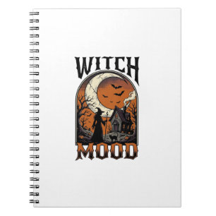 Carnet Chemise de sorcière Halloween Design de Lune Hanté