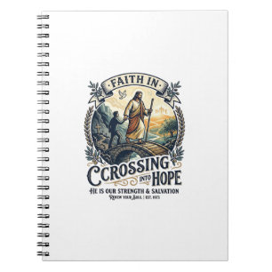Carnet Chemise Jésus Immigration Nouveau Départ Courage C