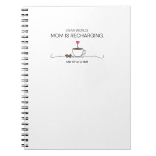 Carnet Cher Monde Citation Café Maman Se Ressource