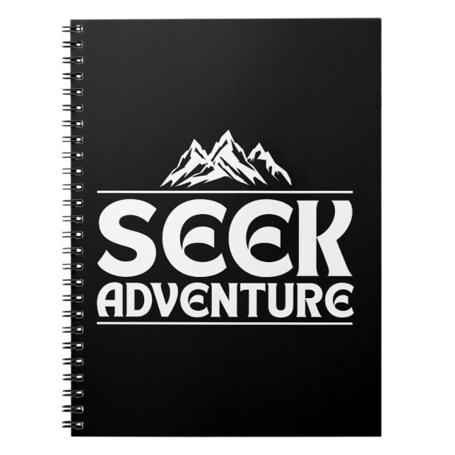 CARNET CHERCHEZ L'AVENTURE (Devant)