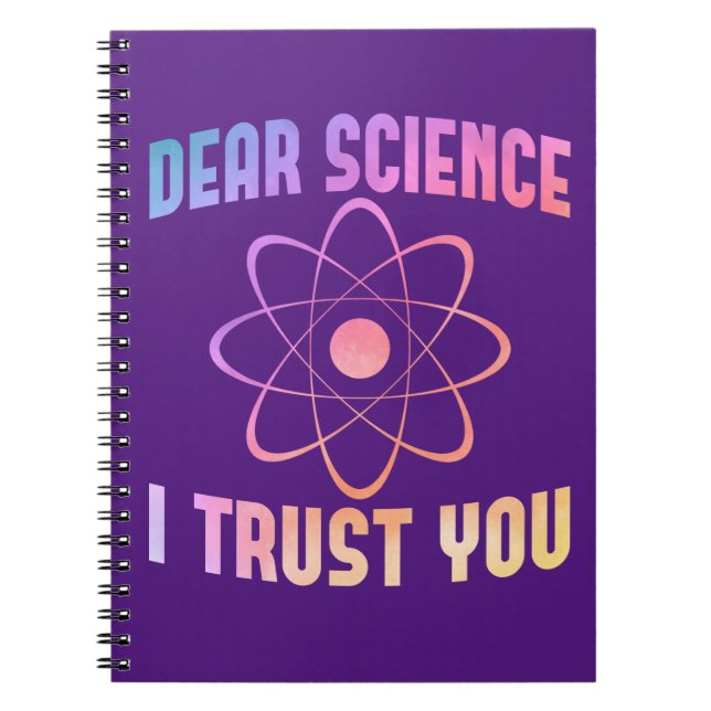 Carnet Chère science, je vous fais confiance - Science am (Devant)