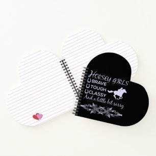 Carnet Cheval de classe robuste
