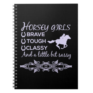 Carnet Cheval de classe robuste
