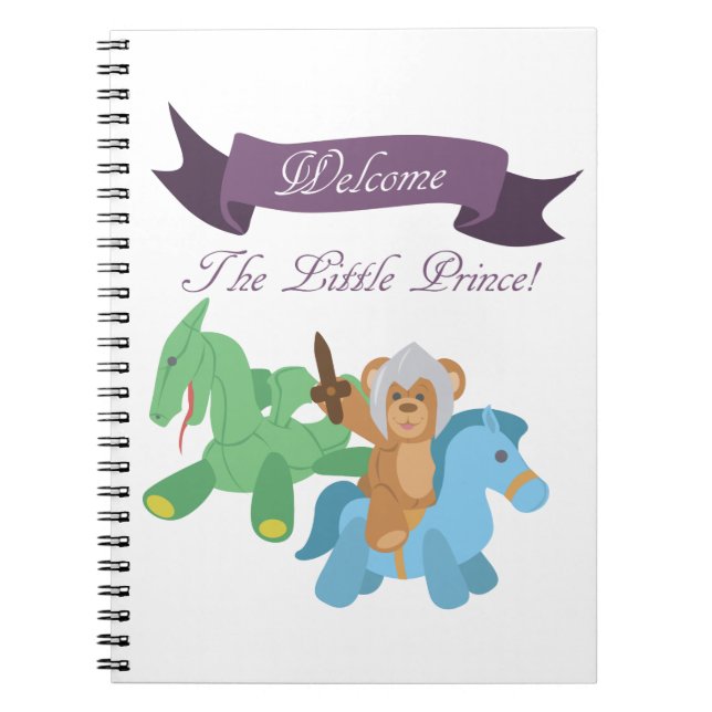 Carnet Chevalier de l'ours Teddy (Devant)