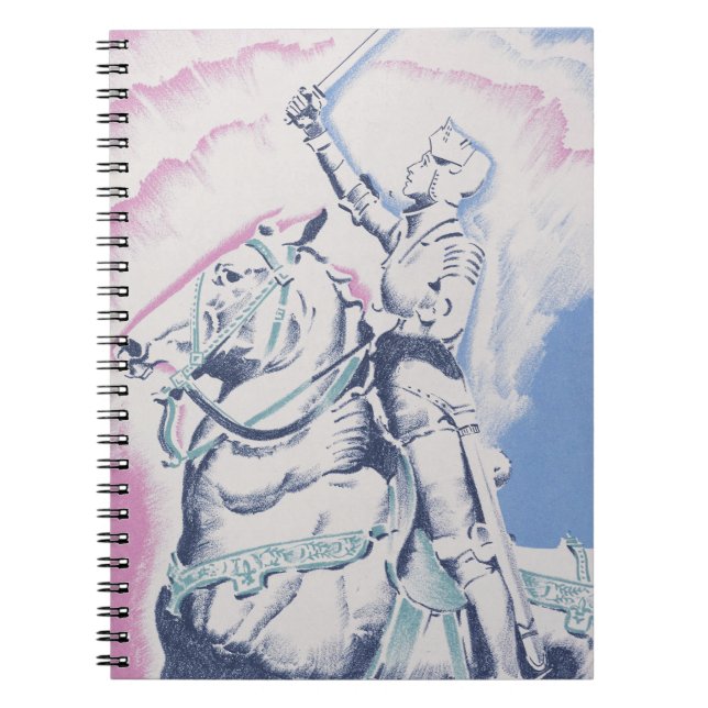 Carnet Chevalier médiéval (Devant)