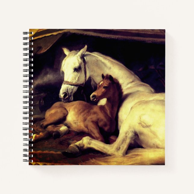 Carnet Chevaux d'atterrisseur (Devant)