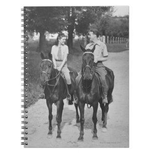 Carnet Chevaux d'équitation de couples