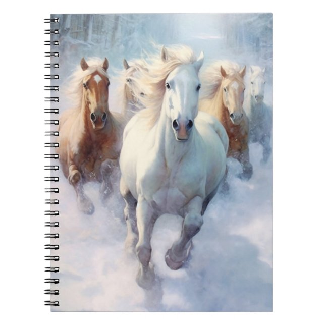 Carnet Chevaux sauvages (Devant)
