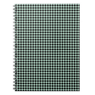Carnet Chevron Checks Seafoam et Black