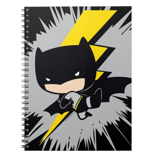 Carnet Chibi Batman Lightning Kick (Devant)