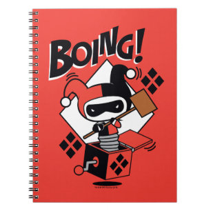 Carnet Chibi Harley-Quinn-In-A-Box Avec Marteau