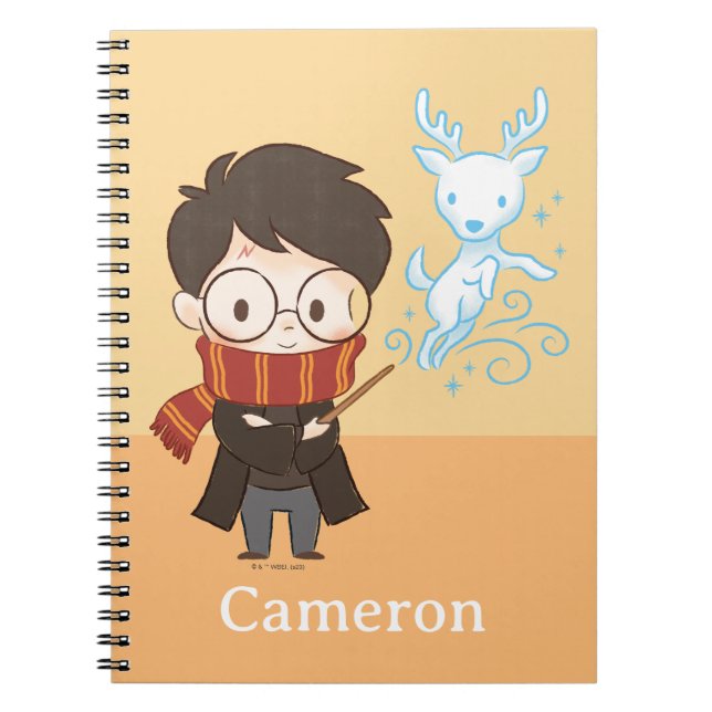 Carnet Chibi HARRY POTTER™ Patronus (Devant)
