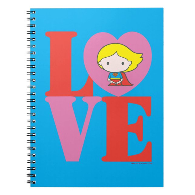 Carnet Chibi Supergirl LOVE (Devant)