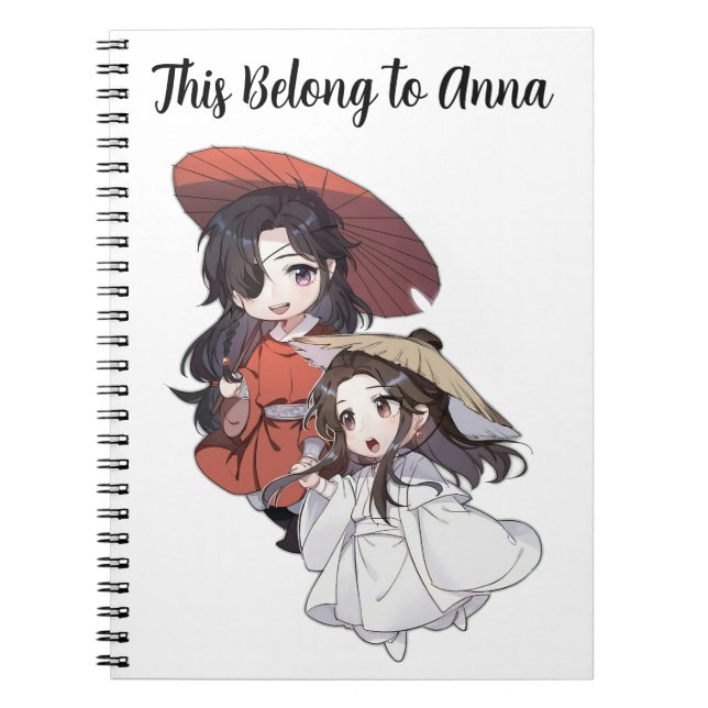 Carnet Chibi Tianguan Cifu  Spiral Photo Notebook (Devant)