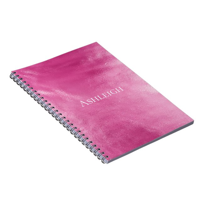 Carnet Chic Glam rose (Côté Droit)