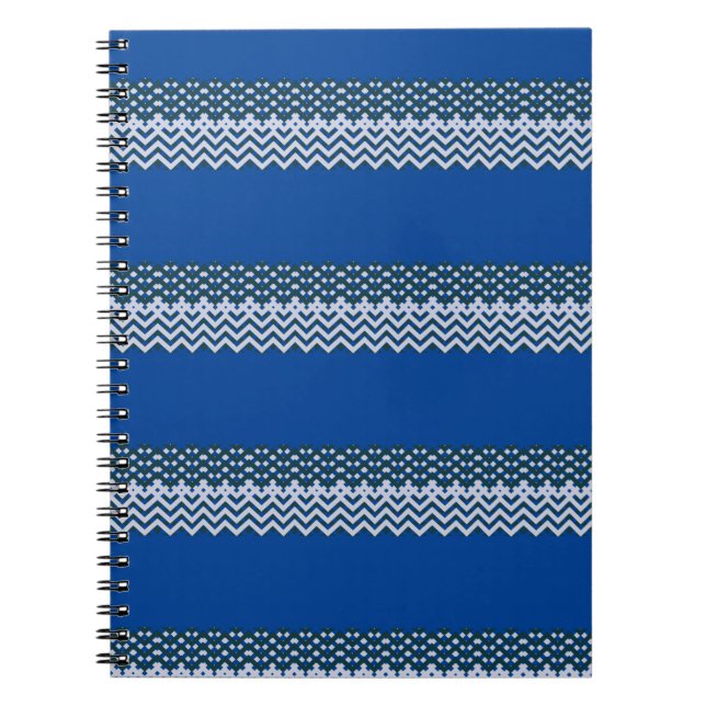 Carnet Chic Monogram Rustique Groovy  (Devant)