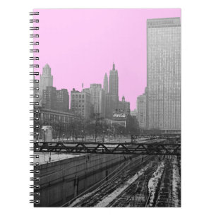 Carnet Chicago Rail Yards Michigan Avenue 1960 photo