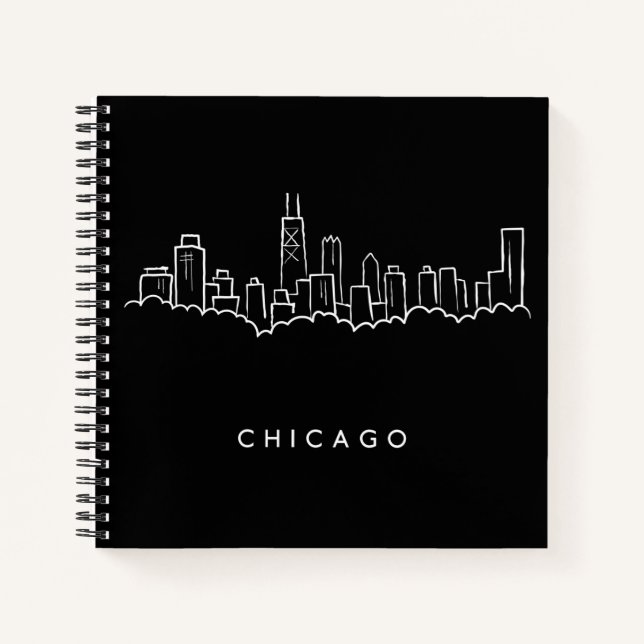 Carnet Chicago Skyline (Devant)