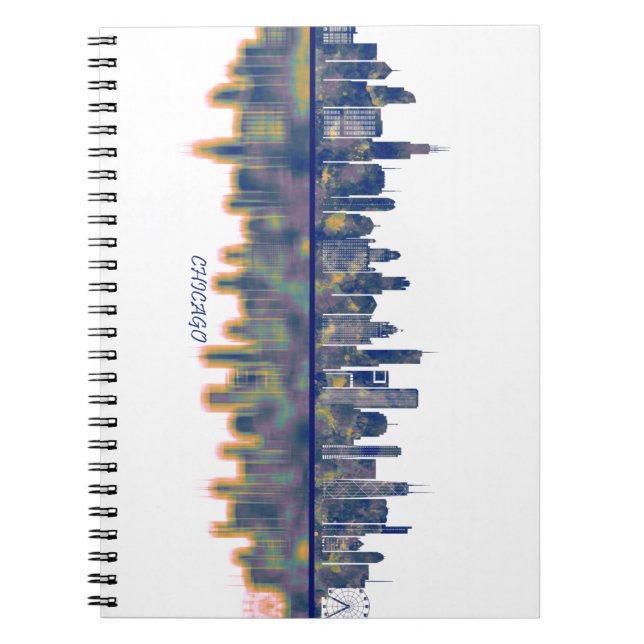 Carnet Chicago Skyline (Devant)