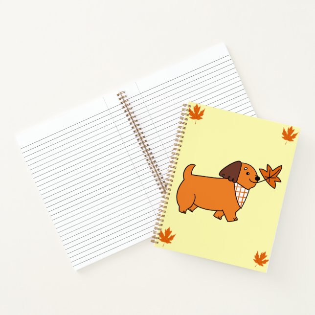Carnet 🤎 chien 🍪 🍁 (Intérieur)