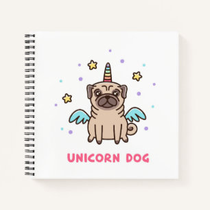 Carnet Chien arc-en-ciel de Unicorne