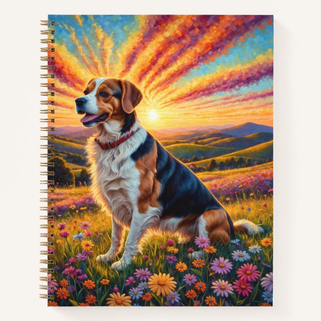 Carnet Chien Beagle (Devant)