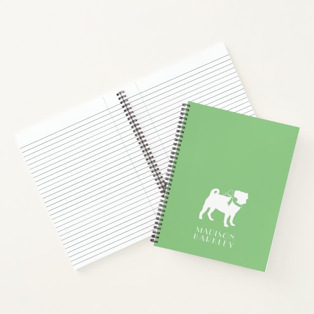 Carnet Chien carlin Chien Chiot (Intérieur)