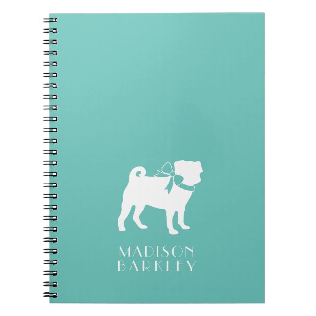 Carnet Chien carlin Chien Chiot (Devant)