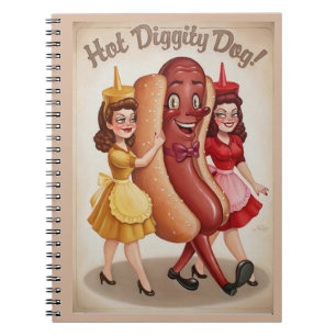 Carnet chien chaud de diggity !