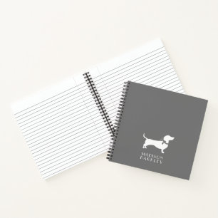 Carnet Chien Chien Chien Puppy de Dachshund