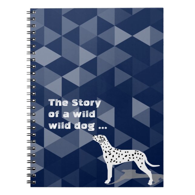 Carnet Chien dalmate mignon (Devant)