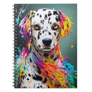 Carnet Chien Dalmatien animal familier adorable compagnon