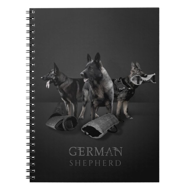 Carnet Chien de berger allemand - GSD (Devant)