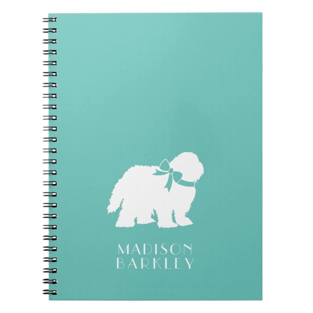 Carnet Chien de mouton Chien de mouton vieux anglais Chie (Devant)
