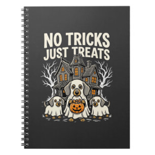 Carnet Chien Mignon Halloween Pas de Farces Rien que des
