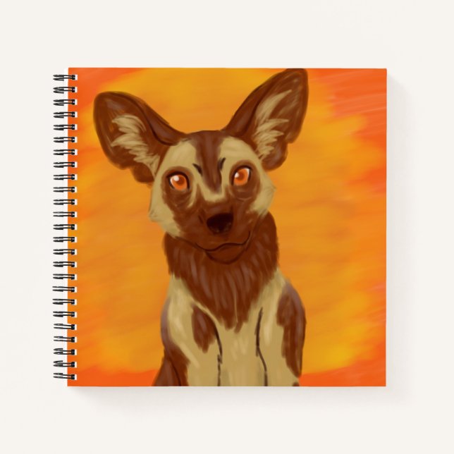Carnet Chien sauvage africain (Devant)