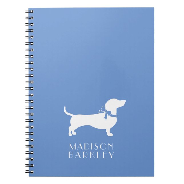 Carnet Chien teckel Bébé chien saucisse (Devant)