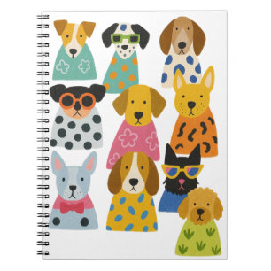Carnet Chiens élégants Drôle Animaux Amoureux Cadeau