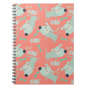 Carnet Chiens et os de Woof